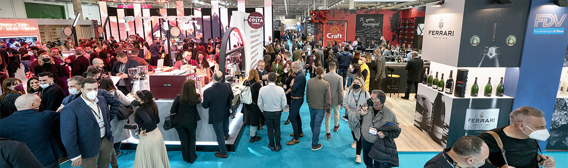 A great number of professional visitors attend HORECA on the 2nd day